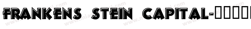 Frankens Stein Capital字体转换